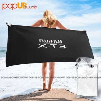 Fujifilm Xt 3 Безогледална камера Лого Бързо суха кърпа Surf Portable плажна кърпа Superfine влакна