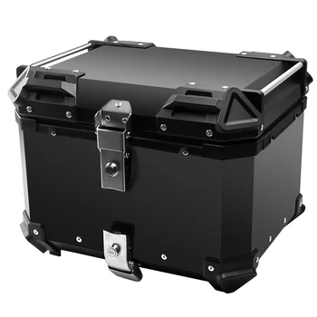 В наличност Мотоциклет 5052 Алуминиева сплав за съхранение Top Box за мотоциклет Заден багажник багаж странични опашни кутии аксесоари и части