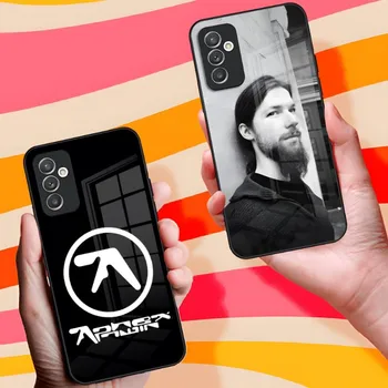 Aphex Twin символ лого телефон случай за Samsung A80 A90 A13 A72 A71 A70 A54 A52 A51 A50 A42 A40 A20 A14 A12 A34 A33 A32 A31 A30