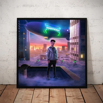 Lil Mosey Certified Hitmaker Музикален албум Обложка Плакат Canvas Art Print Декорация на дома Стенопис (без рамка)