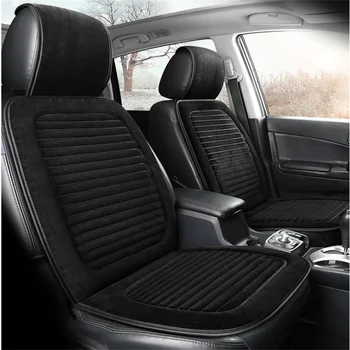 Sinjayer 2бр Универсална кола предни седалки покрива протектор възглавница мат подложка за AUDI Q3 Q5 A1 A4 A7 SQ5 S6 S7 S8 A3 Q7 TT A8 S1 S3 R