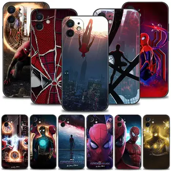 SpiderMan 3 No Way Home Marvel силиконов калъф за Apple iPhone 15 14 13 12 11 Pro Max XS Max XR X 7 8 Plus 13 12 Mini Shell