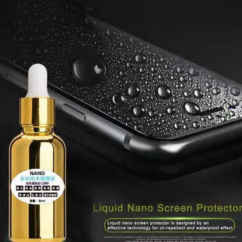 Nano течен екран протектор прозрачен млечно бял универсален мобилен телефон екран течен защитен филм за IPhone 