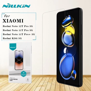 for Xiaomi Redmi Note 12T Pro /11T Pro/11T Pro+ 5G стъкло Niilkin H+PRO 2.5D протектор за екран от закалено стъкло за Redmi K50i 5G
