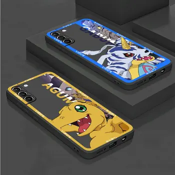 Digimon калъф за Samsung Galaxy S20 S22 Ultra S21 FE S10 S9 Plus Забележка 20 10 Lite 9 Мека обвивка на капака на телефона
