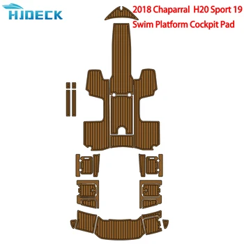 2018 Chaparral H2O Sport 19 Тягова подложка за крака Самозалепваща се спортна кабина Платформа за плуване Подложка за пилотската кабина Персонализирана