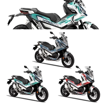 За Honda X-ADV750 2017 2018 2019 2020 Мотоциклет пълна защита на обтекателя Decal графичен комплект стикери X-01