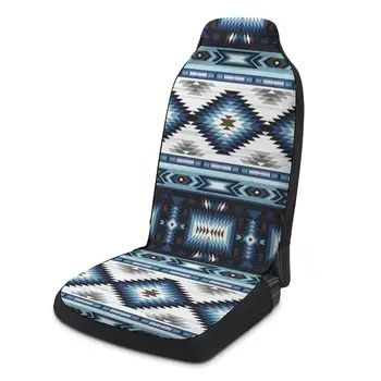  Калъф за столче за кола Единична седалка на водача Калъф за възглавница Универсален многоцветен интериорен декоративен Аксесоари