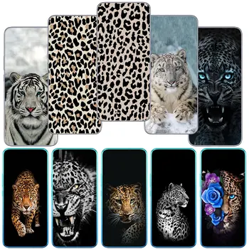 Snow Leopard Animal Cover Телефонна обвивка за Motorola Moto Edge 40 Pro 30 neo 20 One Fusion G200 E22 E40 E30 E22I мек калъф