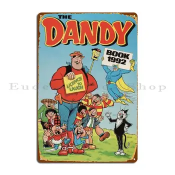 The Dandy Book 1992 Метална плака плакат дизайн персонализиране създаване персонализиране парти калай знак плакат