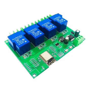 1PCS ESP8266 WiFi 4-канален модул 30A DC 7-28V 5V ESP-12F Съвет за развитие на arduino Board Module
