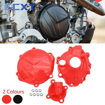 Мотоциклет запалване охрана водна помпа капак съединител протектор за Honda CRF250R 2018-2021 CRF250RX 2018-2020 2021 Универсални части