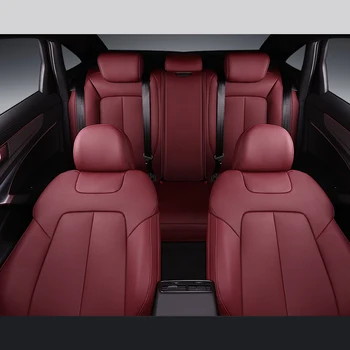  Калъфи за столчета за кола за Suzuki Swift Ignis Grand Vitara Sx4 Персонализирани кожени автоаксесоари