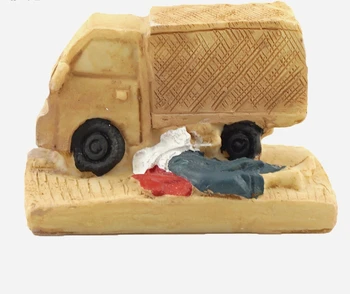 смола фигура психически психологически пясък игра игра кутия съд терапия пътнотранспортно произшествие човек