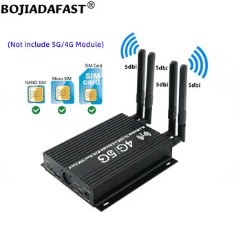 USB 3.0 M.2 NGFF Key-B слот адаптер за безжичен модул 2 държач за SIM карти 4 антени за Quectel RM520N-GL SIM8200 GM800 5G модем