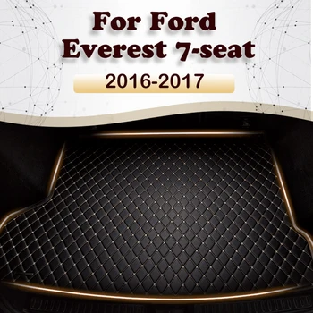 Автомобилна стелка за багажник за Ford Everest 7-местен 2016 2017 Персонализирани аксесоари за кола Авто интериорна декорация
