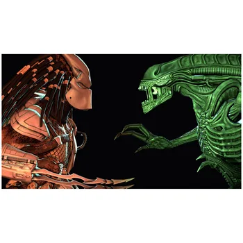 Berserker Alien vs Predator Hunters Филмови плакати Картини за стена Декоративни картини за печат на платно за хол Домашен декор