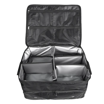 Голф кутия за съхранение Организатор на голф багажник Водоустойчив шкаф за голф за кола с отделно вентилирано отделение Издръжлив Лесен за използване