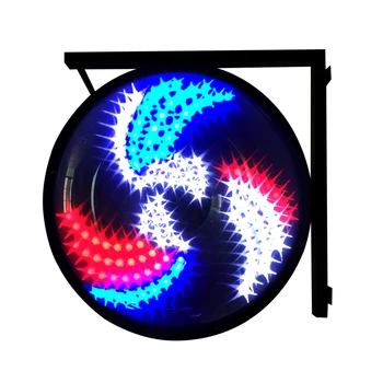 Вятърна светлина Супер ярък LED фризьорски салон Завой светлина Фризьорски салон кръгла светлина бръснарница