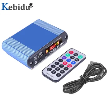 KEBIDU MP3 плейър безжичен Bluetooth MP3 декодер платка с функция за запис DIY Shell поддръжка USB / SD / FM аудио модул