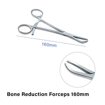 Клещи за намаляване на костите Назъбени челюсти Костни форцепс Ветеринарни ортопедични инструменти