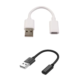 Универсален USB2.0 към тип C женски адаптер захранващ кабел бърз трансфер на данни