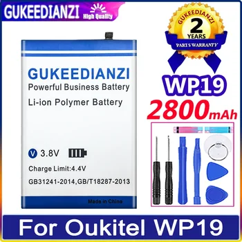 GUKEEDIANZI батерия 2800mAh за Oukitel WP19 мобилен телефон Bateria