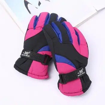 Колоездене ръкавици пълен пръст изгубени ръце защита еластична затваряне сгъсти спортни ръкавици за ски ръкавици на открито