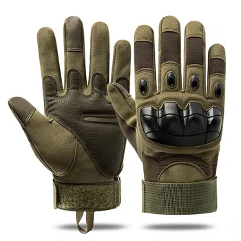 Тактически военни ръкавици Ръкавици за стрелба Touch Design Фитнес защита Спортен мотоциклет Лов Пълен пръст ходене ръкавици