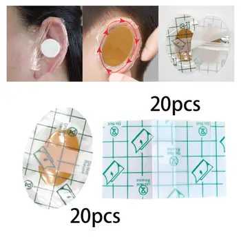 20x бебешки водоустойчиви калъфи за уши Аксесоари за слушалки Удобна невидима лента