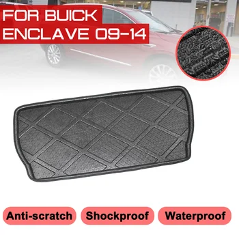  Килим за подова настилка за Buick Enclave 2009 2010 2011 2012 2013 2014 Заден багажник против кал Cover