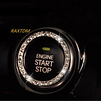 Кристален ключодържател за запалване на двигателя за BMW M X1 X3 X5 X6 E46 E39 E90 E36 E60 E34 E30 F30