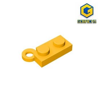 Gobricks GDS-807 Панти/функционални елементи1x2 Шарнирна плоча (вляво) Съвместима с LEGO 73983 2429 19954 DIY Образователни