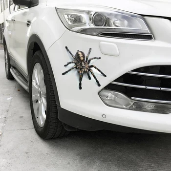 1PCS 3D стикери за кола DIY персонализиран стикер Cool симулация Скорпион паяк гущер Spider Geckos стена Начало Аксесоари за кола