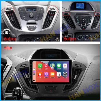За Ford транзит Tourneo Custom 2016-2020 Android авто 8G + 128G Android кола радио мултимедиен плейър DSP Carplay 4G WIFI BT IPS