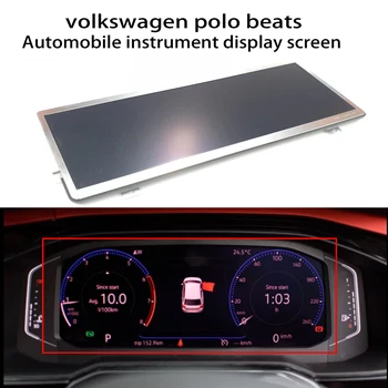 LCD ДИСПЛЕЙ Автомобилен инструмент Виртуален кокпит за Volkswagen Polo AW Инструментален клъстерен дисплей 2G0920790A OEM