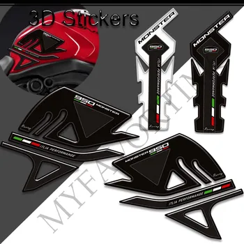 За Ducati Monster 950 мотоциклет стикери Decals газ мазут комплект коляното защита резервоар подложка дръжки