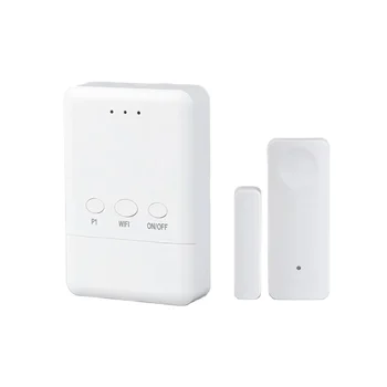 Tuya WiFi Smart Garage Door Opener Wireless 433MHz сензор за врати за Alexa Google Home for Warehouse Garage (САЩ)