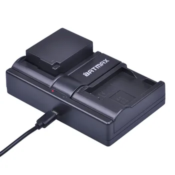 Batmax 1pc DMW-BLC12 DMW-BLC12E BLC12 батерия + двойно USB зарядно устройство за Panasonic BLC12 DMW-BLC12E DMW-BLC12PP FZ200 FZ1000 DMC-G5