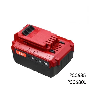 6000mAh за Porter кабел PCC601 PCC620LB PCC640 PCC670B PCC680L PCC682L PCC685 PCC710B PCC772B 20V електроинструменти Батерия