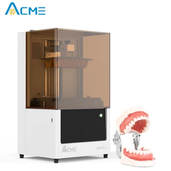 ACME SUNLITE1 голям индустриален 8k смола стоматологичен восък 3d Dlp LCD принтер за стоматологични алайнери Дентална корона Modle бижута 3D печат