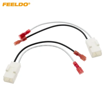 FEELDO кола 2Pin стерео високоговорител кабел сноп адаптери за Chrysler авто високоговорител замяна връзка окабеляване щепсел кабели