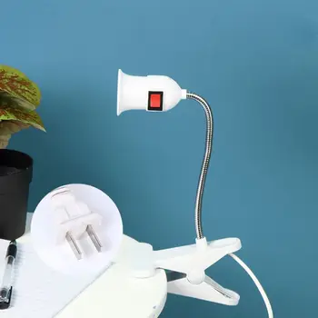 E27 винт растение запълване светлина притежателя крушка адаптер конвертор светлина гнездо клип