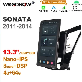 13.3 инча 1920 * 1080 Ownice Android10.0 за Hyundai Sonata 2011-2014 кола радио авто мултимедия видео аудио GPS плейър главата единица