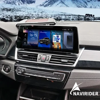 Android 13 Auto Radio Car мултимедиен плейър GPS стерео главата единица CarPlay Qled екран за BMW Серия 2 F22 F23 F45 MPV 2013-2021