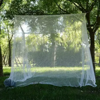 Къмпинг мрежа против комари Вътрешна външна палатка за насекоми Репелент за пътуване Палатка Отхвърляне на насекоми 4 ъглова публикация Балдахин завеса легло висящо легло