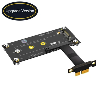 NGFF M.2 NVME M-Key SSD към PCI Express X1 удължителна кабелна щрангова платка с магнитна подложка поддържа 2230 2242 2260 2280 M2 NVME SSD