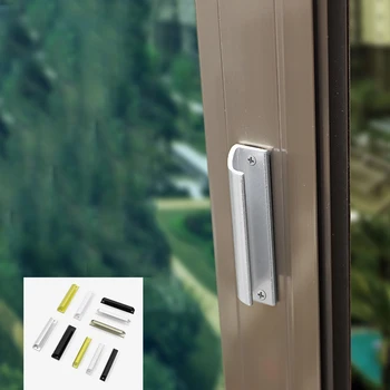  алуминиева сплав врата дръжка балкон порта за кабинета врата злато черно висока якост дръжка бял щедър V-образна малка дръжка