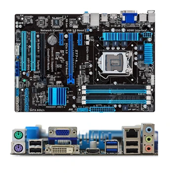 Intel Z77 Z77-A Z77A дънна платка Използва се оригинален LGA1155 LGA 1155 DDR3 32GB USB2.0 USB3.0 SATA3 Настолна дънна платка