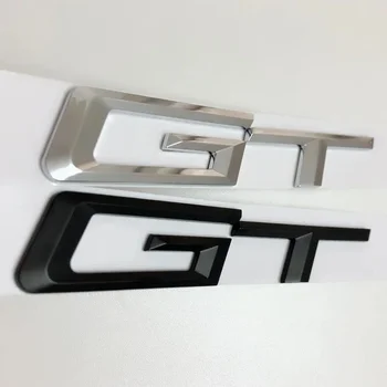 3D ABS черен хром кола писма заден багажник значка GT емблема лого надписи стикери за BMW 3 5 6 GT F34 F07 G32 аксесоари